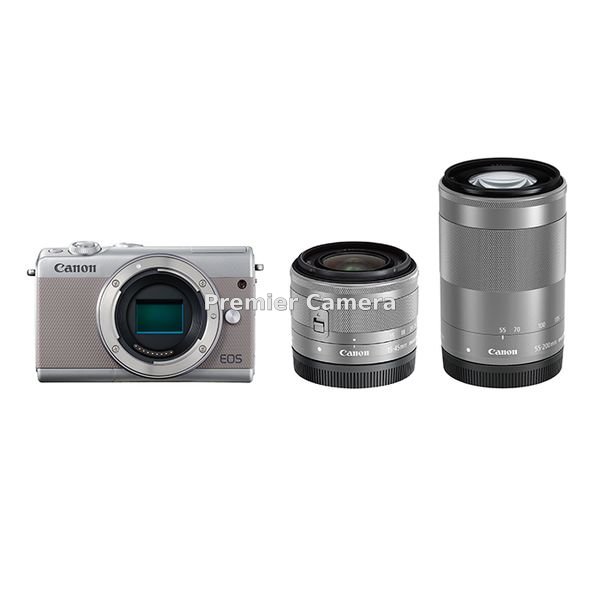 Canon EOS M100 ダブルズームキット グレー