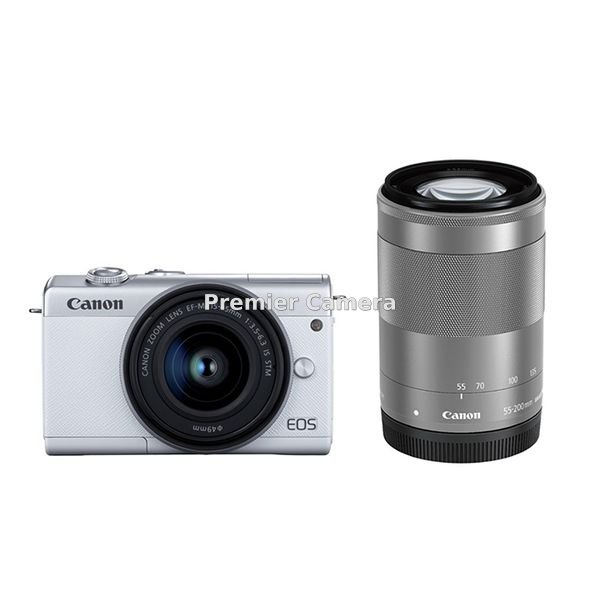 Canon EOS M200 ダブルズームキット ホワイト