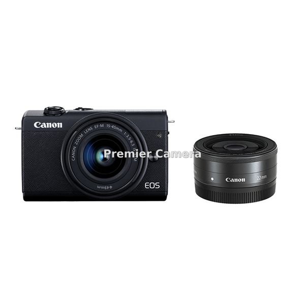Canon EOS M200 ダブルレンズキット ブラック