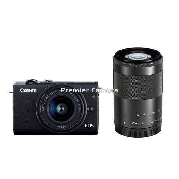Canon EOS M200 ダブルズームキット ブラック