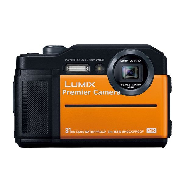 Panasonic LUMIX DC-FT7 オレンジ