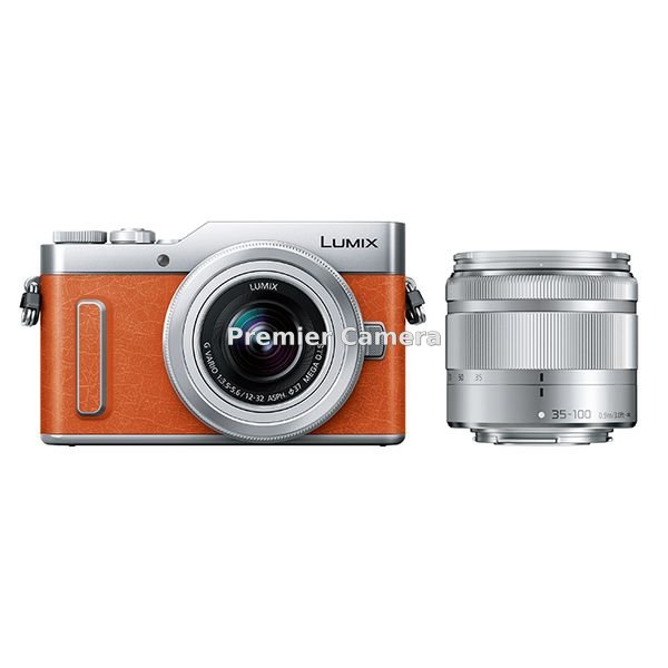 Panasonic LUMIX GF10 ダブルズームキット 12-32mm + 35-100mm オレンジ [DC-GF10WA-D]