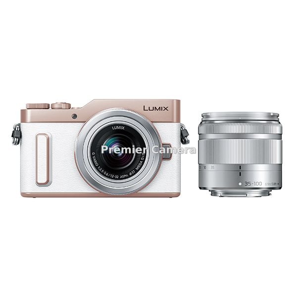 Panasonic LUMIX GF10 ダブルズームキット 12-32mm + 35-100mm ホワイト [DC-GF10WA-W]