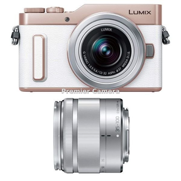 Panasonic LUMIX GF90 ダブルズームキット 12-32mm + 35-100mm ホワイト [DC-GF90WA-W]
