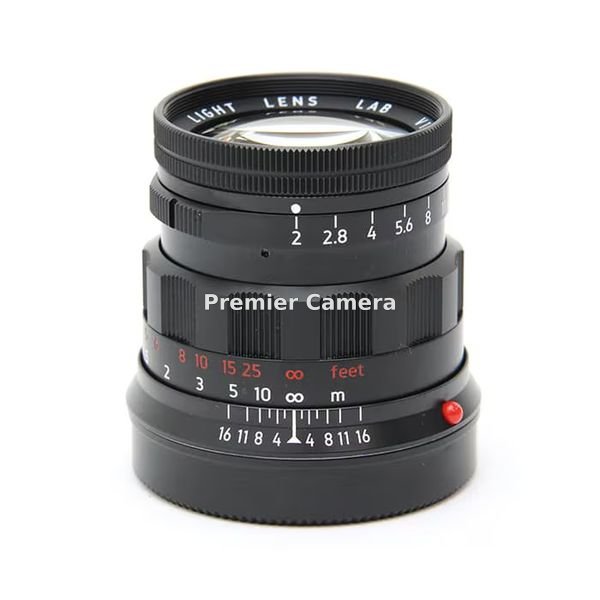 LIGHT LENS LAB M 50mm F2 Rigid (ライカMマウント) ブラックペイント