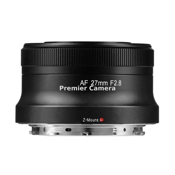 七工匠(7Artisans) 27mm F2.8 AF (ニコンZ用) ブラック