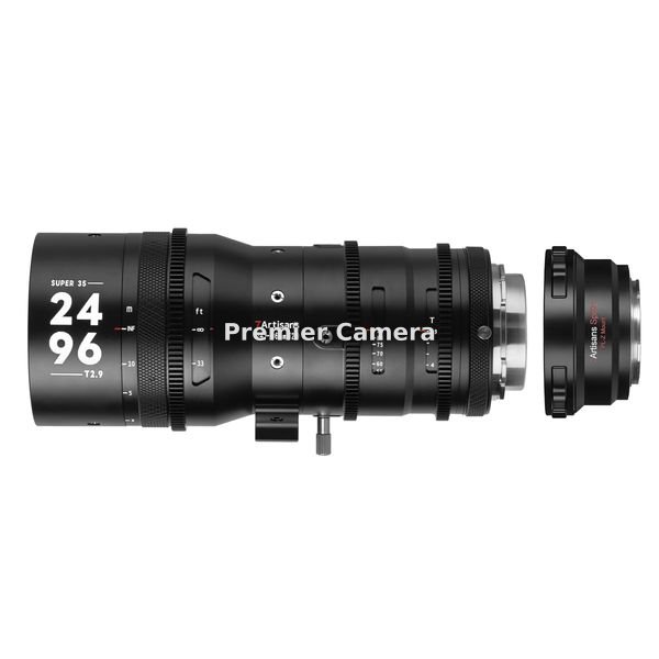 七工匠(7Artisans) Sprite 24-96mm T2.9 S35 シネマレンズ (PLマウント用)+ニコンZマウント変換アダプター