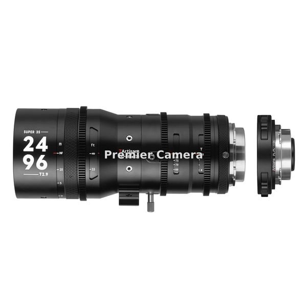 七工匠(7Artisans) Sprite 24-96mm T2.9 S35 シネマレンズ (PLマウント用)+1.5X テレコンバーター