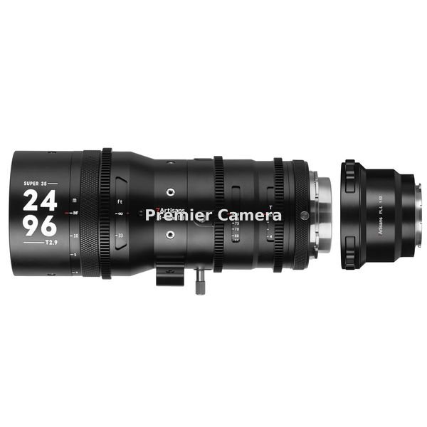 七工匠(7Artisans) Sprite 24-96mm T2.9 S35 シネマレンズ (PLマウント用)+1.5X テレコンバーター Lマウント変換