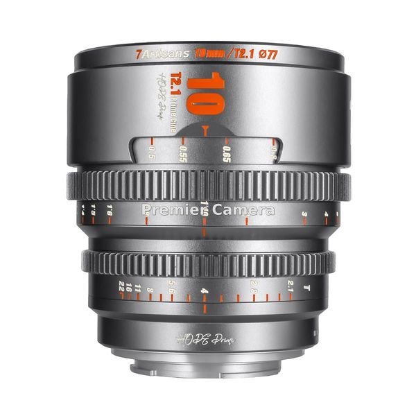 七工匠(7Artisans) HOPE Prime 6本セット 10-85mm T2.1 (ソニーE用) ブラック