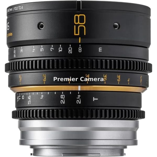 若明光学 毒鏡 DULENS APO Mini Prime 58mm T2.4 キヤノンEF用 ブラック