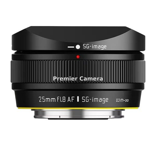 SG-image AF25mm F1.8 STM (フジフイルムX用) APS-C ブラック