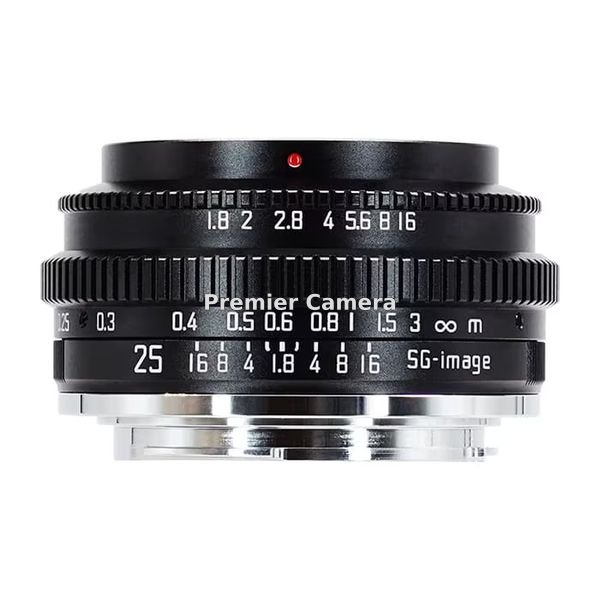 SG-image 25mm F1.8 APS-C (ソニーE用) ブラック