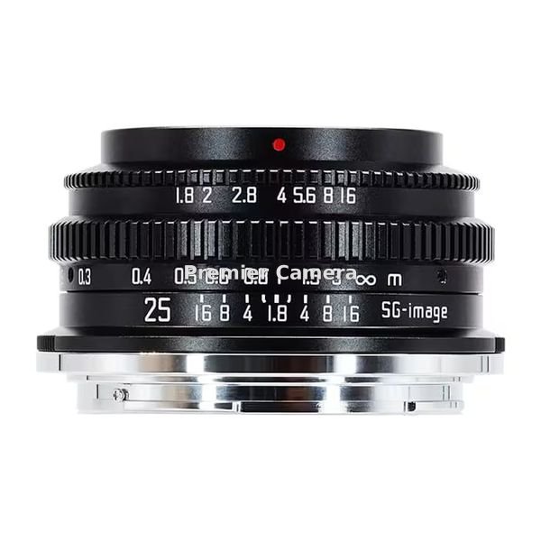 SG-image 25mm F1.8 APS-C (ニコンZ用) ブラック
