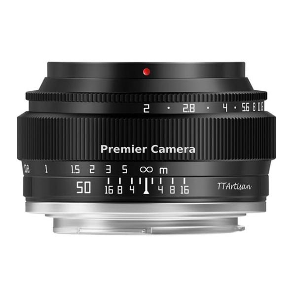 銘匠光学 TTArtisan 50mm F2 (キヤノンEF-M用) ブラック
