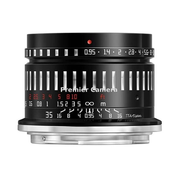 銘匠光学 TTArtisan 35mm F0.95 C (ニコンZ用) APS-C ブラック×シルバー
