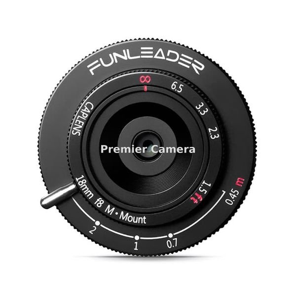 FUNLEADER CAPLENS 18mm F8.0 ライカM用 ブラック [FL188M (B) ]