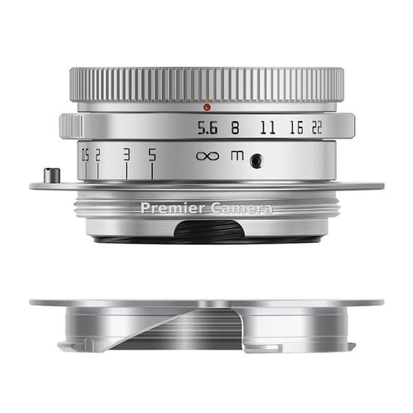 銘匠光学 TTArtisan 28mm F5.6 LTM (ライカL39用) シルバー
