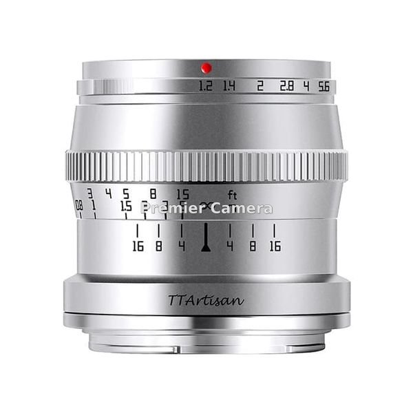 銘匠光学 TTArtisan 50mm F1.2 C (ニコンZ用) シルバー