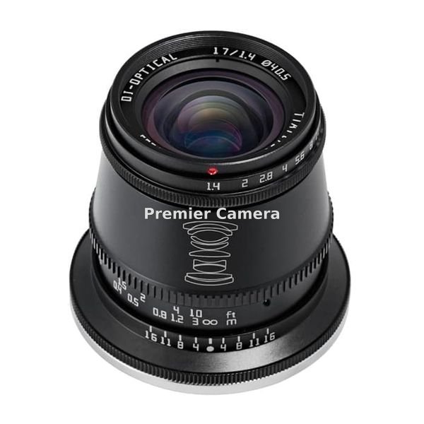 銘匠光学 TTArtisan 17mm F1.4 C ASPH (ニコンZ用) ブラック