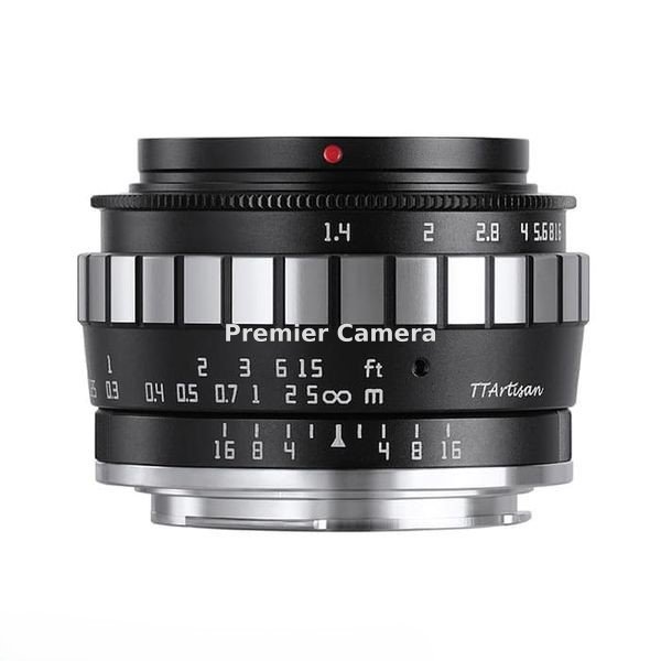 銘匠光学 TTArtisan 23mm F1.4 C (マイクロフォーサーズ用) ブラック×シルバー