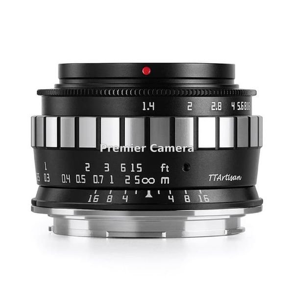 銘匠光学 TTArtisan 23mm F1.4 C (Lマウント用) ブラック×シルバー