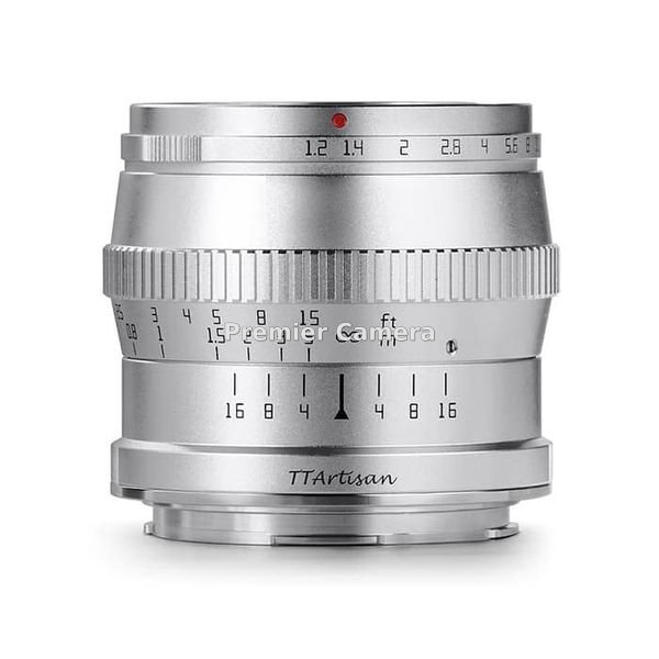 銘匠光学 TTArtisan 50mm F1.2 C (Lマウント用) シルバー
