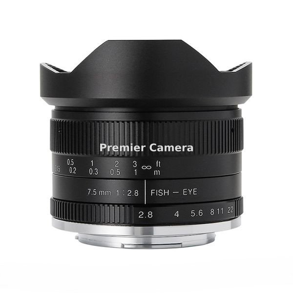七工匠(7Artisans) 7.5mm F2.8 FISH-EYE II (キヤノンEF-M用)