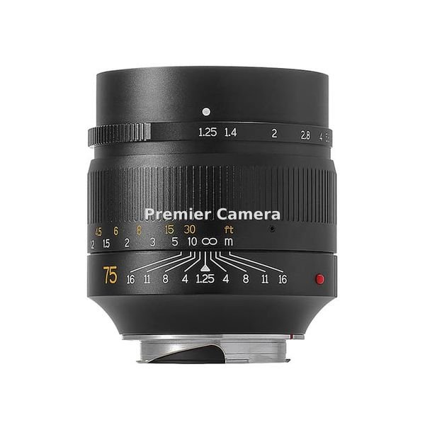 七工匠(7Artisans) 75mm F1.25 ブラック (ライカM用)