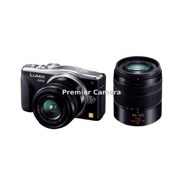 Panasonic LUMIX GF6 ダブルズームレンズキット ブラック [DMC-GF6W]