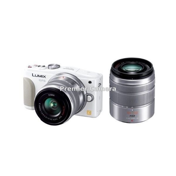 Panasonic LUMIX GF6 ダブルズームレンズキット ホワイト [DMC-GF6W]