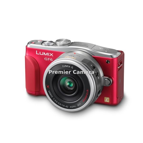 Panasonic LUMIX GF6 標準ズームキット レッド [DMC-GF6X]