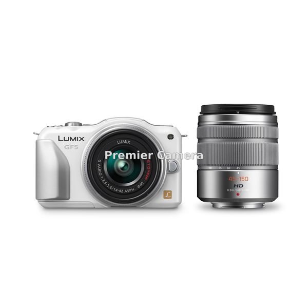 Panasonic LUMIX GF5 ダブルズームキット シェルホワイト [DMC-GF5WA]