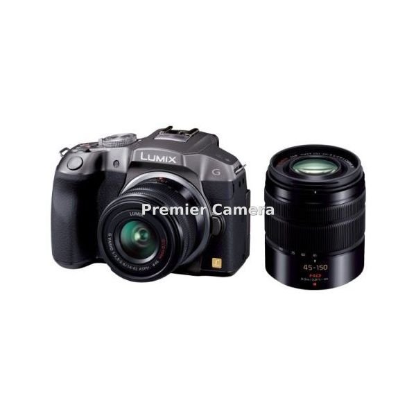 Panasonic LUMIX G6 ダブルズームレンズキット シルバー [DMC-G6W]