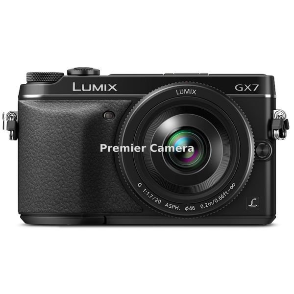 Panasonic LUMIX GX7 レンズキット 単焦点 ブラック [DMC-GX7C-K]