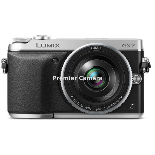 Panasonic LUMIX GX7 レンズキット 単焦点 シルバー [DMC-GX7C-S]