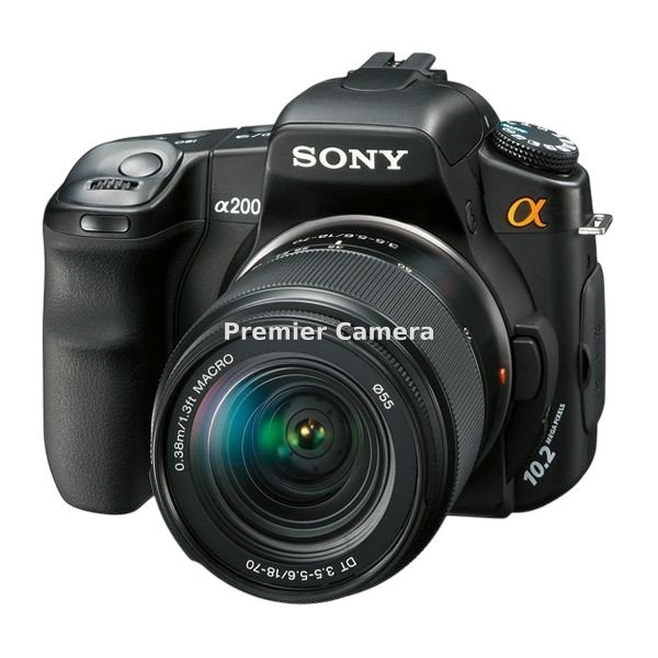 SONY α200 ズームレンズキット [DSLR-A200K]