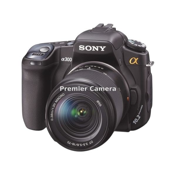 SONY α300 ズームレンズキット ブラック [DSLR-A300K]