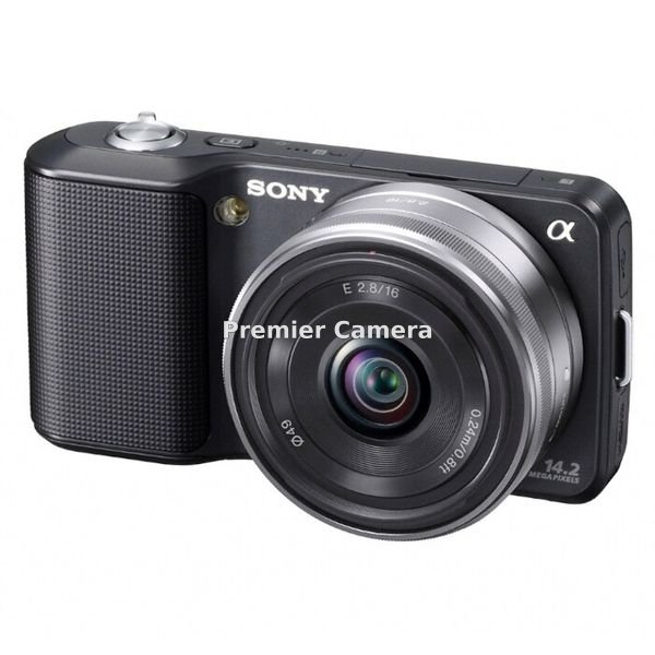 SONY NEX-3 薄型広角レンズキット (E 16mm F2.8) ブラック [NEX-3A]