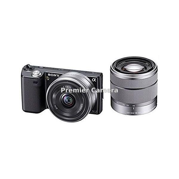 SONY NEX-5 ダブルレンズキット (E 18-55mm + 16mm F2.8) ブラック [NEX-5D]