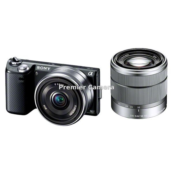SONY NEX-5N ダブルレンズキット (E 18-55mm + 16mm F2.8) ブラック [NEX-5ND]