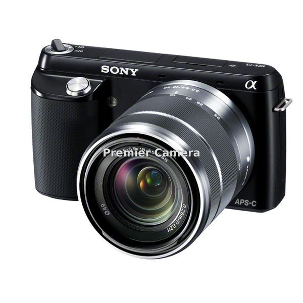 SONY NEX-F3 ズームレンズキット (E 18-55mm) ブラック [NEX-F3K]