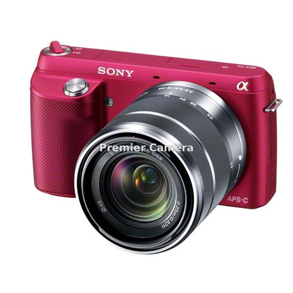 SONY NEX-F3 ズームレンズキット (E 18-55mm) ピンク [NEX-F3K]