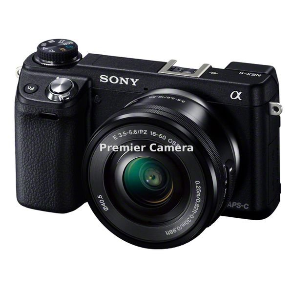 SONY NEX-6 パワーズームレンズキット (PZ 16-50mm) ブラック [NEX-6L]