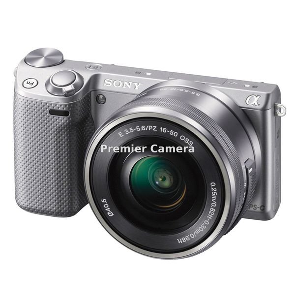 SONY NEX-5T パワーズームレンズキット (PZ 16-50mm) シルバー [NEX-5TL]