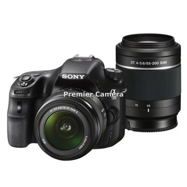 SONY α58 ダブルズームレンズキット (DT 18-55mm II + 55-200mm) [SLT-A58Y]