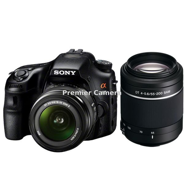 SONY α65 ダブルズームレンズキット (DT 18-55mm II + 55-250mm) [SLT-A65VX]