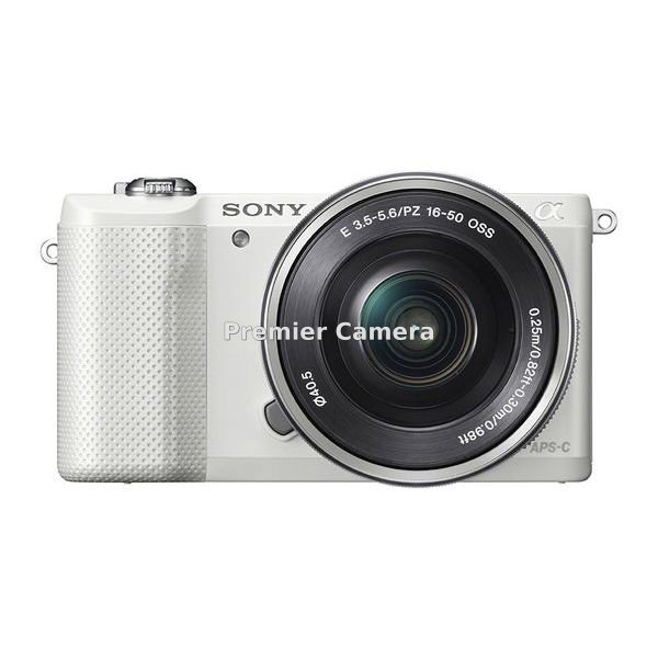 SONY α5000 パワーズームレンズキット (PZ 16-50mm) ホワイト [ILCE-5000L]