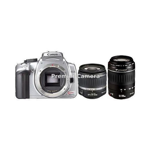 Canon EOS Kiss DIGITAL N ダブルズームキット シルバー