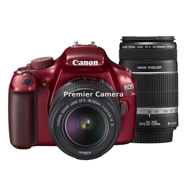 Canon EOS Kiss X50 ダブルズームキット レッド